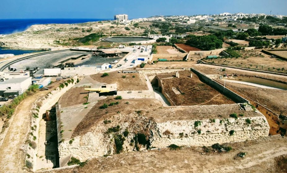 Fort Rinella, Kalkara, Malta
